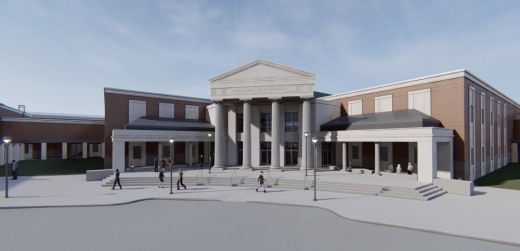 Rock Hill High School will open fall 2020. (Courtesy Prosper ISD)