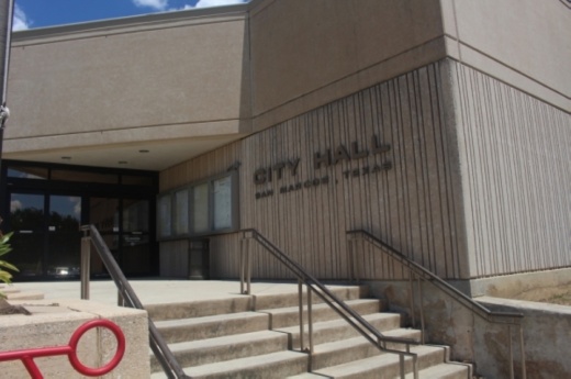 Joca Marquez, a San Marcos City Council member, presented her resignation letter March 9. (Community Impact Newspaper staff)