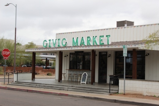 Civic Market will celebrate its first anniversary in downtown Chandler in March. (Alexa D'Angelo/Community Impact Newspaper)