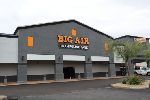 Big Air Trampoline Park is set to open in Chandler. (Alexa D'Angelo/Community Impact Newspaper)