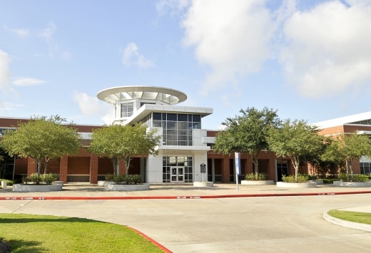 San Jacinto College stock image, San Jac main campus building