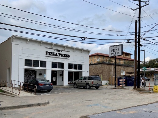 Some businesses along The Drag near The University of Texas have not yet noticed a decline in business since the campus closed March 13 to reduce the spread of coronavirus. (Chase Karacostas/Community Impact Newspaper)
