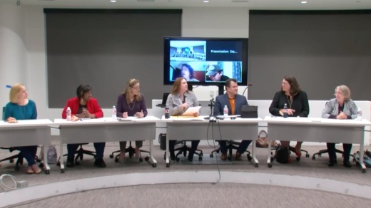 Austin ISD met for a special meeting March 13 to discuss its coronavirus response plan. (Courtesy Austin ISD)