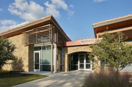 The Lake Travis Community Library has closed until further notice. (Courtesy Lake Travis Community Library)
