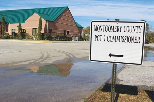 Montgomery County Precinct 2 has ceased all but emergency operations. (Anna Lotz/Community Impact)