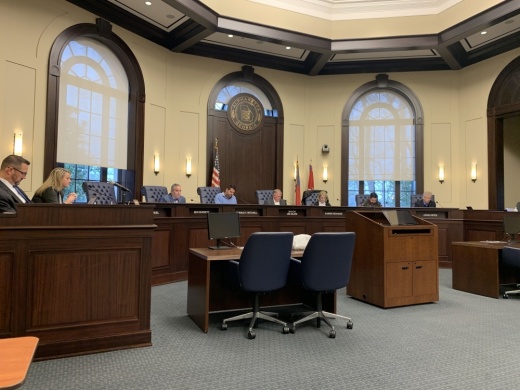 Alpharetta City Council members passed an emergency ordinance March 16 to allow meetings, including binding votes, to be conducted via email during the closure of all city facilities from March 15 to April 12. (Kara McIntyre/Community Impact Newspaper)