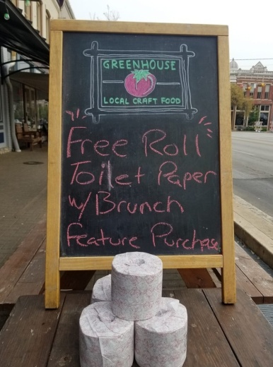 On March 14, Greenhouse Craft Food promoted a special offer. (Courtesy Greenhouse Craft Food)