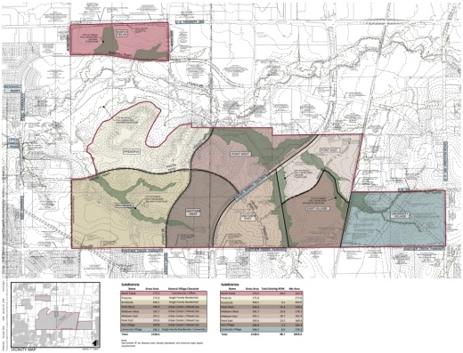 The project on the Fields property will feature nine subdistricts. (Courtesy city of Frisco)