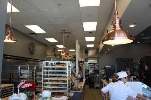Tulla Patisserie & Cafe offers artisan breads, pastries and an assortment of coffees. (Elizabeth Ucles/Community Impact Newspaper)