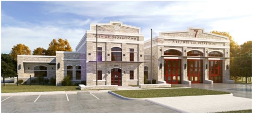 Station No. 7 will be located at 2711 E. University Ave., Georgetown. (Courtesy city of Georgetown)