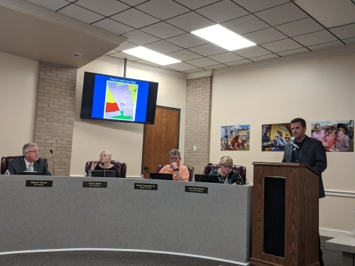 The facility would include a 10,000-square-foot building with an indoor brewery, restaurant, beer garden and playground with space for future building and parking areas, Community Development Director Craig Meyers said during the March 16 meeting.