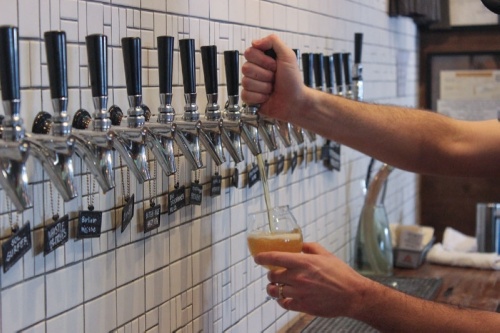 Local breweries are facing declining revenues with taproom closures and shelter-in-place orders. The Texas Craft Brewers Guild on March 23 sent a petition with more than 12,000 signatures to Gov. Greg Abbott asking to relax state rules to help. (Christopher Neely/Community Impact Newspaper.)