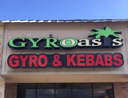 Gyro Oasis is working to provide 20 free meals per day. (Courtesy Gyro Oasis)