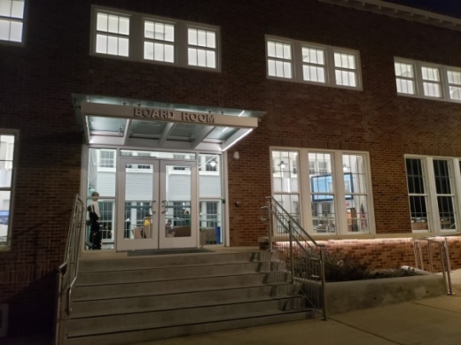 The Georgetown ISD board of trustees heard findings on its compensation study March 24. (Ali Linan/Community Impact Newspaper)