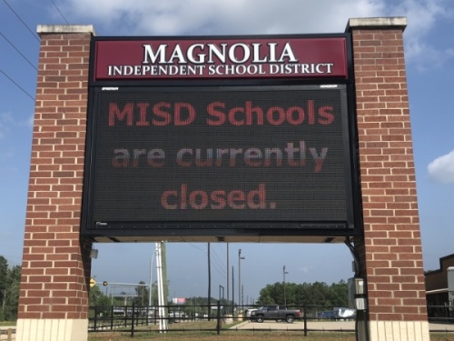 Magnolia ISD plans to celebrate the class of 2020 with graduation ceremonies May 30. (Dylan Sherman/Community Impact Newspaper)