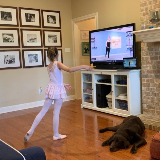 Students can take their Dance by Design Studios dance classes live online through Zoom. (Courtesy Dance by Design Studios)