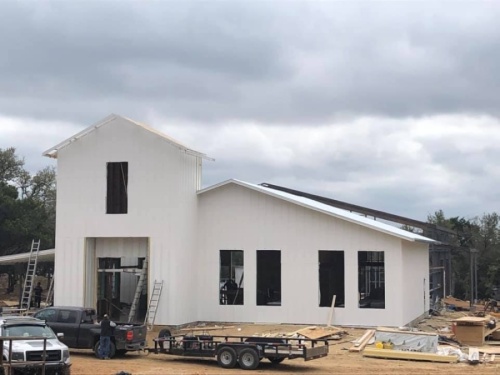 Fitzhugh Brewing has been under construction since 2019 and is planning for a summer opening in the Dripping Springs area. (Courtesy Fitzhugh Brewing)