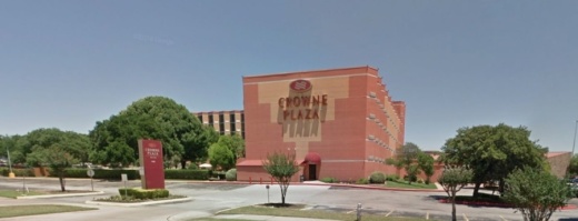 The Crowne Plaza Hotel is located at 6121 N. I-35 in North Central Austin. (Courtesy Google Maps)