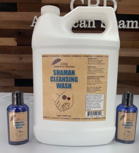 The CBD American Shaman locations in Grapevine and Southlake have both received shipments of of the Shaman Cleansing Wash. (Courtesy CBD American Shaman of Southlake)