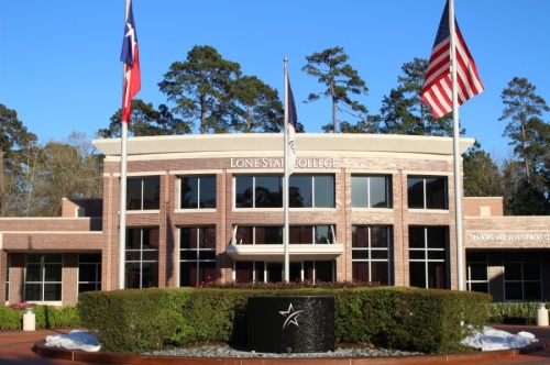 The Lone Star College Small Business Development Center is located in the Lone Star College System Building. (Photo by Andrew Christman/Community Impact Newspaper)
