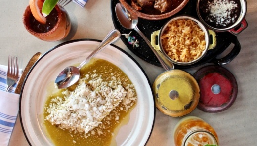 Spreads from local restaurants such as Cuchara are available by carryout and delivery. Search the restaurant database below to find local options in your neighborhood. (Matt Dulin/Community Impact Newspaper)