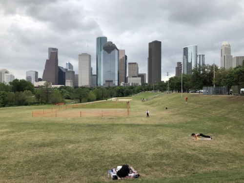 As of April 3, most Houston-area parks remain open with social distancing rules in effect. (Marie Leonard/Community Impact Newspaper)