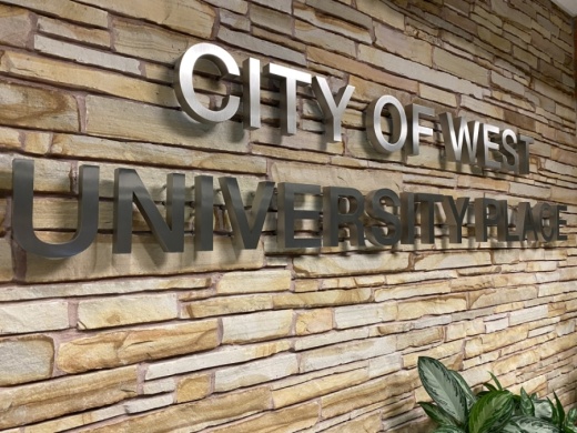 City of West University Place sign