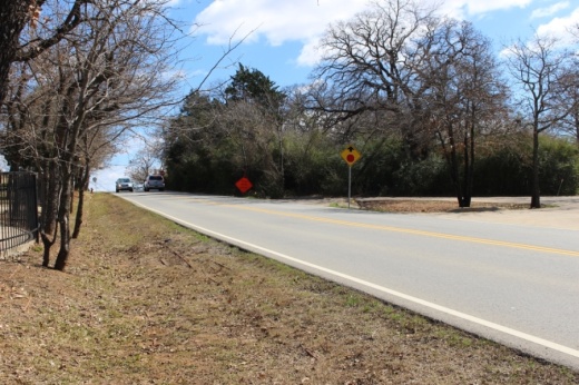 Glade Road is one of the projects the city approved in its Capital Improvement Plan in September 2019. (Miranda Jaimes/Community Impact Newspaper)