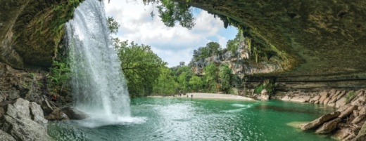 All Travis County parks will be temporarily closed from 8 p.m. April 9 through the holiday weekend. Hamilton Pool Preserve is closed until further notice. (Community Impact Staff)