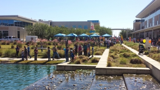 LSC-CyFair hosted Cy-Fest for 13 years, featuring family activities and averaging 10,000 attendees each year. (Courtesy Lone Star College)