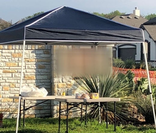 The city of Cedar Park is asking residents to neither set up nor visit pop-up free food tables in neighborhoods. (Courtesy city of Cedar Park)
