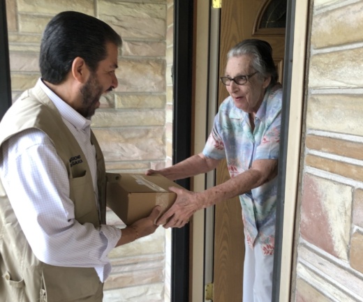 Harris County Precinct 2's meal delivery program for homebound seniors served 160 people prior to its expansion. (Courtesy of Harris County Precinct 2)