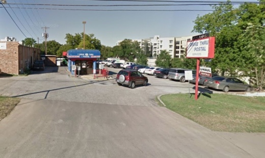 Drive-Thru Postal, located at 1712 E. Riverside Drive, is set to close on June 1. (Courtesy Google Street View) 