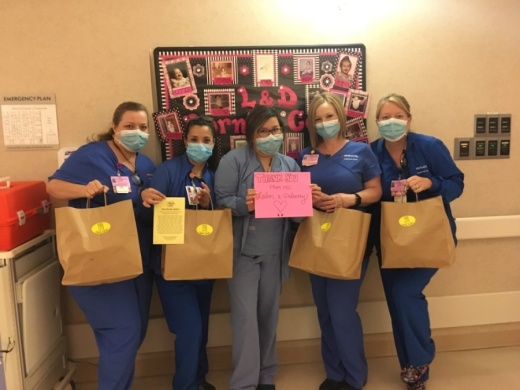 Bistecca—an Italian Steakhouse served 365 hot meals to healthcare professionals at Medical City Lewisville over Easter weekend. (Courtesy Medical City Lewisville)