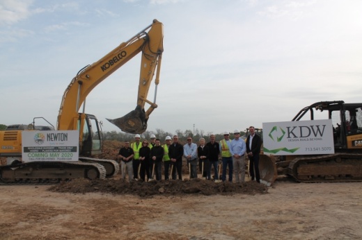 Newton Nurseries broke ground on its new Katy location in March. (Courtesy Kaplan Public Relations)