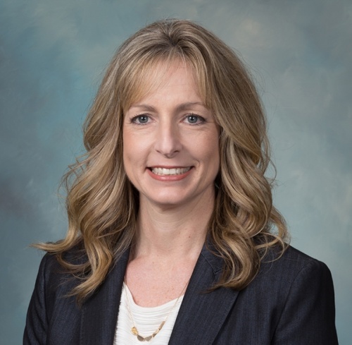 Humble ISD trustee Angela Conrad announced her resignation from the board  at the April 14 board of trustees meeting. (Courtesy Humble ISD)