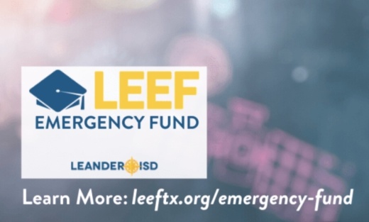 The Leander Educational Excellence Foundation and Hill Country Community Ministries have partnered to create an emergency fund to help Leander ISD staff and families who may be struggling due to coronavirus concerns. (Courtesy Leander Educational Excellence Foundation)