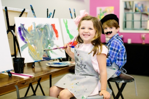 Wine & Design offers various at-home and in-studio projects. (Courtesy Wine & Design)