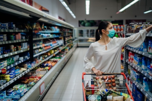Richardson grocery stores are finding ways to supply the community with groceries while preventing the spread of the coronavirus. (Courtesy Adobe Stock)