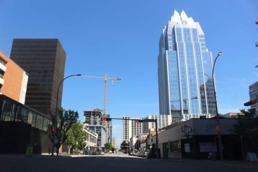 Austin Chamber CEO and President Laura Huffman officially stepped into her new role April 20, taking over for Mike Rollins, who announced his retirement in the fall. (NIcholas Cicale/Community Impact Newspaper)