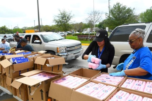 Houston ISD is distributing food at 25 sites the week of April 20. (Hunter Marrow/Community Impact Newspaper)