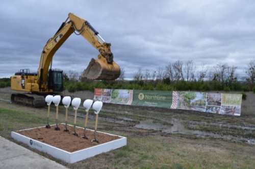 Developer Alex Tynberg said the Northline project has not lost a step since its March 4 groundbreaking. (Taylor Girtman/Community Impact Newspaper)