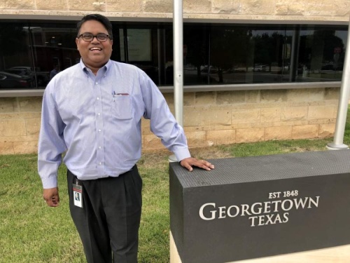 Daniel Bethapudi, the general manager for the city of Georgetown's electric utility, said employee safety is the topmost priority. (Sally Grace Holtgrieve/Community Impact Newspaper