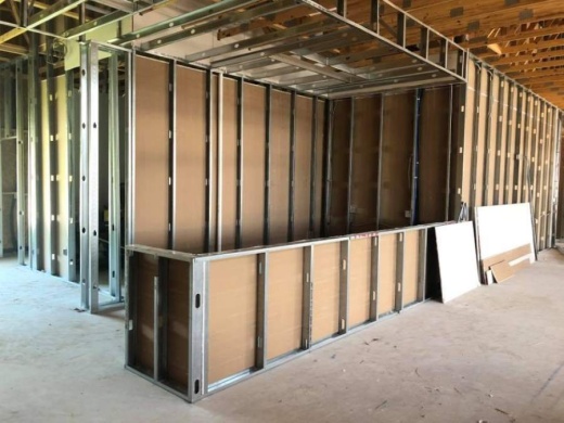 The  Kenney Fort Pub & British Restaurant, which is under construction in Round Rock, will offer British-inspired food, local craft beers, cider and wine. (Courtesy The Kenney Fort Pub & British Restaurant)