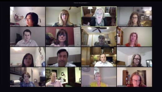 Plano ISD trustees heard from Randy McDowell on portions of the preliminary budget for the 2020-21 school year. (Screenshot via Plano ISD)