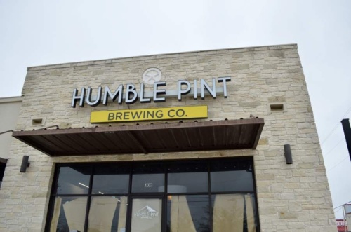 The family-owned craft brewery is open for to-go beer and food orders. (Taylor Girtman/Community Impact Newspaper)