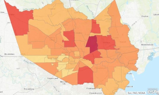 Every year, all property in Harris County is given an appraised value, which goes into determining property tax bills later on. (Screenshot courtesy Harris County Appraisal District)