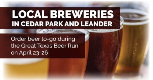 The Great Texas Beer Run runs April 23-26 and supports small and independent breweries. (Adobe Stock Photo)