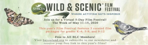 The virtual festival is free to anyone who is interested, and each of the three video packages will be available to watch from May 11-15. (Courtesy Bayou Land Conservancy)