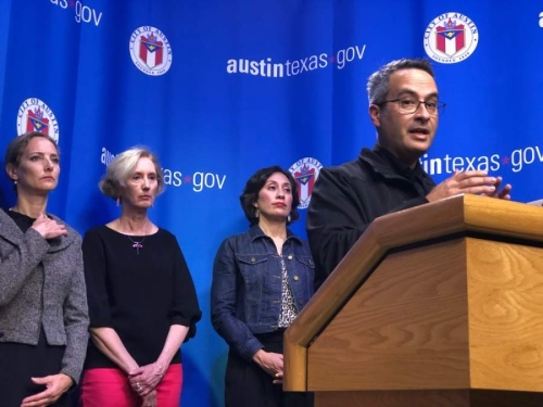 Dr. Mark Escott, Austin-Travis County Interim Health Authority, said nursing homes are at high risk not just from the health of facility residents but also from staff and resource shortages. (Jack Flagler/Community Impact Newspaper)